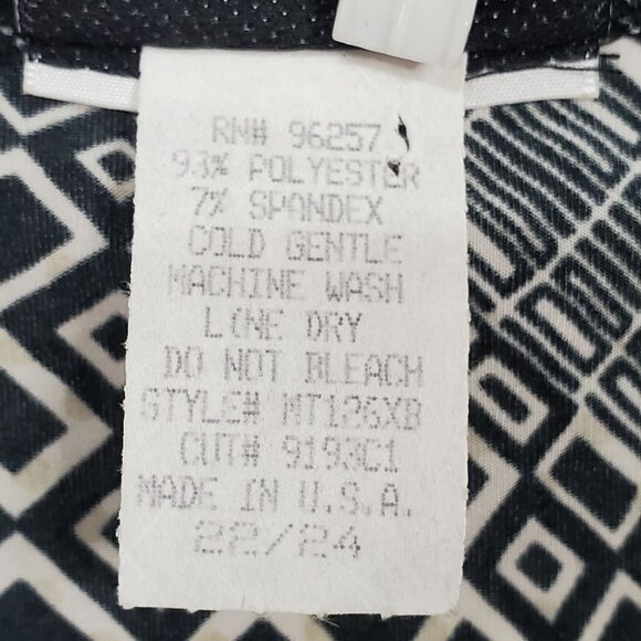 Fashion Bug Size 22 24 Top Mirror Ball Flashy Sequin Geometric Stretch Party - Picture 9 of 14